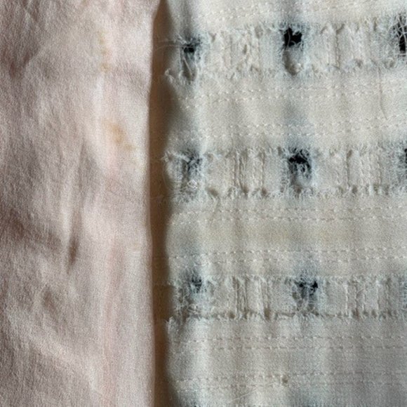 Unique SLEEVELESS SACK DRESS by GAT RIMON, XS Pale Pink/Coral, Mid-Thigh Length - Picture 15 of 16